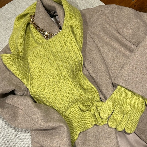 Cashmere scarf and gloves set - Picture 1 of 16